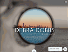 Tablet Screenshot of debradobbs.com